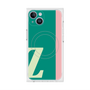 プレミアムスクエアケース with MagSafe［ オリジナル - initial color line - Z green ］