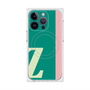プレミアムスクエアケース with MagSafe［ オリジナル - initial color line - Z green ］