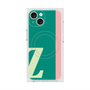 プレミアムスクエアケース with MagSafe［ オリジナル - initial color line - Z green ］