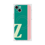 プレミアムスクエアケース with MagSafe［ オリジナル - initial color line - Z green ］
