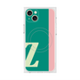 プレミアムスクエアケース with MagSafe［ オリジナル - initial color line - Z green ］