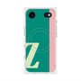 プレミアムスクエアケース with MagSafe［ オリジナル - initial color line - Z green ］