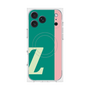 プレミアムスクエアケース with MagSafe［ オリジナル - initial color line - Z green ］