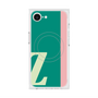 プレミアムスクエアケース with MagSafe［ オリジナル - initial color line - Z green ］