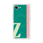 プレミアムスクエアケース with MagSafe［ オリジナル - initial color line - Z green ］