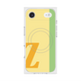 プレミアムスクエアケース with MagSafe［ オリジナル - initial color line - Z yellow ］