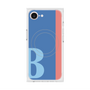 プレミアムスクエアケース with MagSafe［ オリジナル - initial color line - B blue ］