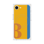プレミアムスクエアケース with MagSafe［ オリジナル - initial color line - B orange ］