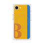 プレミアムスクエアケース with MagSafe［ オリジナル - initial color line - B orange ］