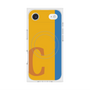 プレミアムスクエアケース with MagSafe［ オリジナル - initial color line - C orange ］