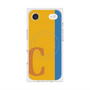 プレミアムスクエアケース with MagSafe［ オリジナル - initial color line - C orange ］