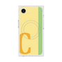 プレミアムスクエアケース with MagSafe［ オリジナル - initial color line - C yellow ］