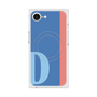 プレミアムスクエアケース with MagSafe［ オリジナル - initial color line - D blue ］