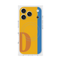 プレミアムスクエアケース with MagSafe［ オリジナル - initial color line - D orange ］