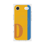 プレミアムスクエアケース with MagSafe［ オリジナル - initial color line - D orange ］