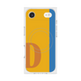 プレミアムスクエアケース with MagSafe［ オリジナル - initial color line - D orange ］