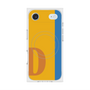 プレミアムスクエアケース with MagSafe［ オリジナル - initial color line - D orange ］