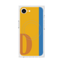 プレミアムスクエアケース with MagSafe［ オリジナル - initial color line - D orange ］