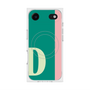 プレミアムスクエアケース with MagSafe［ オリジナル - initial color line - D green ］