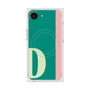 プレミアムスクエアケース with MagSafe［ オリジナル - initial color line - D green ］