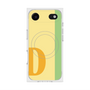 プレミアムスクエアケース with MagSafe［ オリジナル - initial color line - D yellow ］