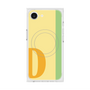 プレミアムスクエアケース with MagSafe［ オリジナル - initial color line - D yellow ］