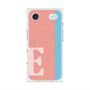 プレミアムスクエアケース with MagSafe［ オリジナル - initial color line - E pink ］