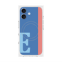 プレミアムスクエアケース with MagSafe［ オリジナル - initial color line - E blue ］