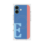 プレミアムスクエアケース with MagSafe［ オリジナル - initial color line - E blue ］