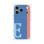 プレミアムスクエアケース with MagSafe［ オリジナル - initial color line - E blue ］