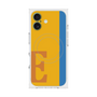 プレミアムスクエアケース with MagSafe［ オリジナル - initial color line - E orange ］