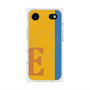 プレミアムスクエアケース with MagSafe［ オリジナル - initial color line - E orange ］