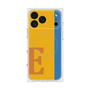 プレミアムスクエアケース with MagSafe［ オリジナル - initial color line - E orange ］