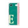 プレミアムスクエアケース with MagSafe［ オリジナル - initial color line - E green ］