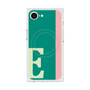 プレミアムスクエアケース with MagSafe［ オリジナル - initial color line - E green ］
