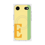 プレミアムスクエアケース with MagSafe［ オリジナル - initial color line - E yellow ］
