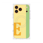 プレミアムスクエアケース with MagSafe［ オリジナル - initial color line - E yellow ］