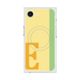 プレミアムスクエアケース with MagSafe［ オリジナル - initial color line - E yellow ］