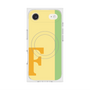 プレミアムスクエアケース with MagSafe［ オリジナル - initial color line - F yellow ］
