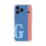 プレミアムスクエアケース with MagSafe［ オリジナル - initial color line - G blue ］