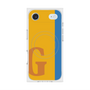 プレミアムスクエアケース with MagSafe［ オリジナル - initial color line - G orange ］