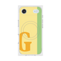 プレミアムスクエアケース with MagSafe［ オリジナル - initial color line - G yellow ］