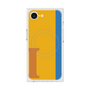 プレミアムスクエアケース with MagSafe［ オリジナル - initial color line - I orange ］