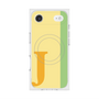 プレミアムスクエアケース with MagSafe［ オリジナル - initial color line - J yellow ］