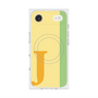 プレミアムスクエアケース with MagSafe［ オリジナル - initial color line - J yellow ］