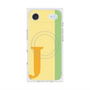 プレミアムスクエアケース with MagSafe［ オリジナル - initial color line - J yellow ］