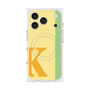 プレミアムスクエアケース with MagSafe［ オリジナル - initial color line - K yellow ］
