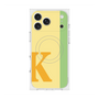 プレミアムスクエアケース with MagSafe［ オリジナル - initial color line - K yellow ］