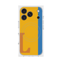 プレミアムスクエアケース with MagSafe［ オリジナル - initial color line - L orange ］