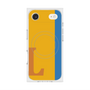 プレミアムスクエアケース with MagSafe［ オリジナル - initial color line - L orange ］